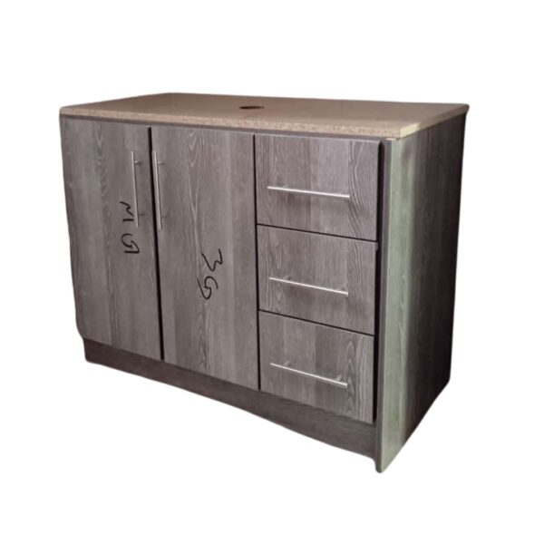 Mueble para baño 2 puertas 3 cajones